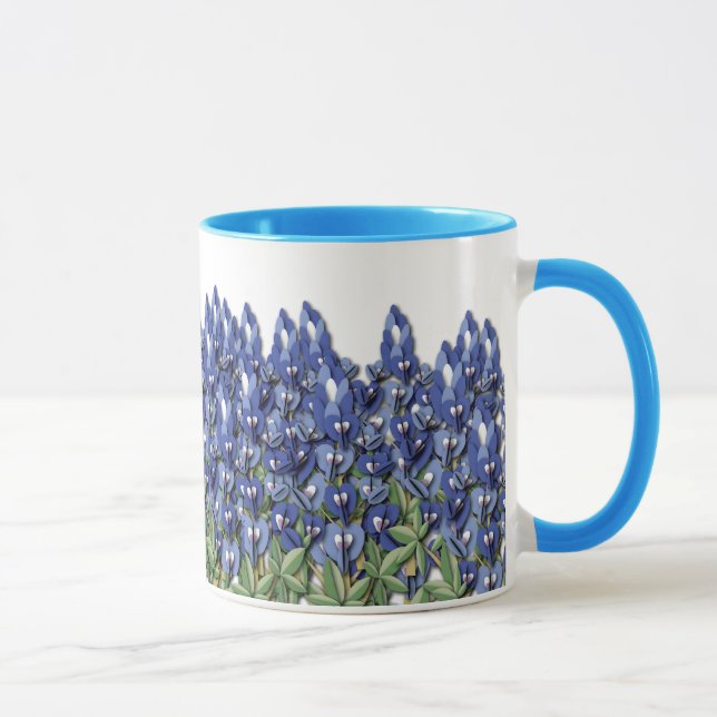 Taza del campo del Bluebonnet (Derecha)