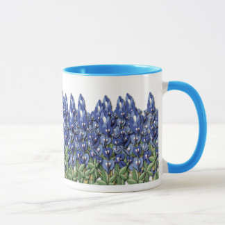 Taza del campo del Bluebonnet