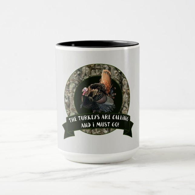 Taza del camuflaje de la caza de Turquía (Centro)