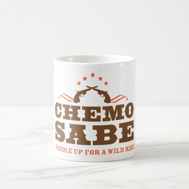 Taza del cáncer de Chemo Sabe (Centro)