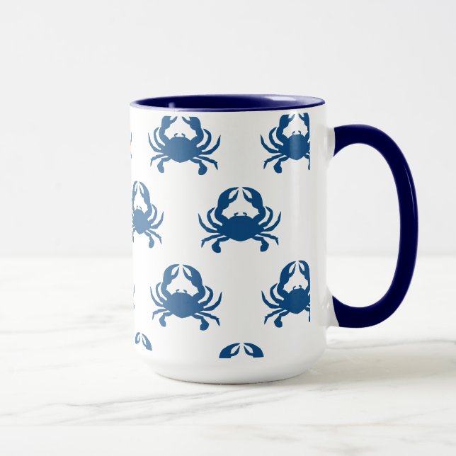 Taza del cangrejo azul (Derecha)