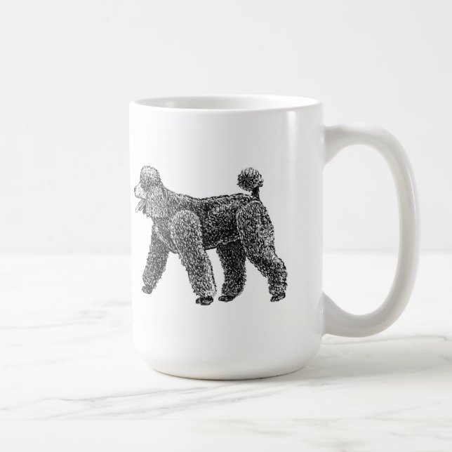 Taza del caniche de Arf-Arf Rockaway (Derecha)