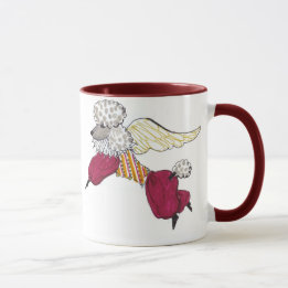 Taza del caniche de los ángeles de Gulliver