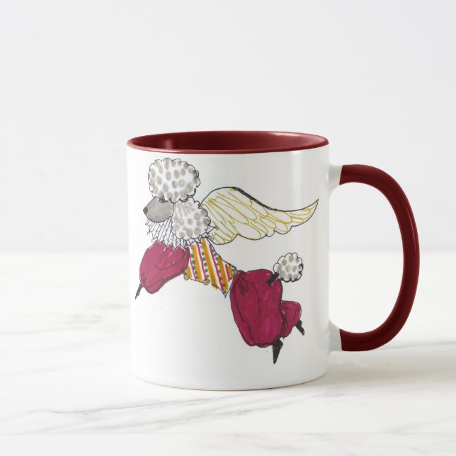Taza del caniche de los ángeles de Gulliver (Derecha)