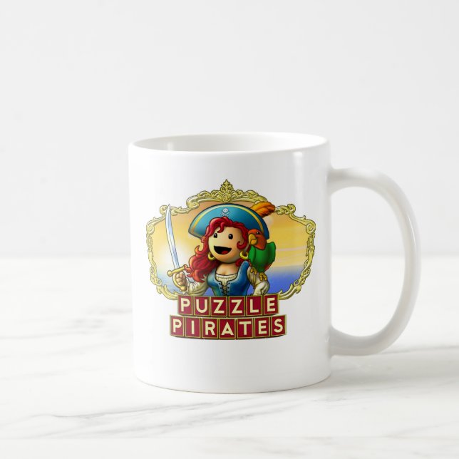 Taza del capitán y del loro (Derecha)