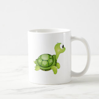 Taza del carácter de la tortuga del "pequeño del