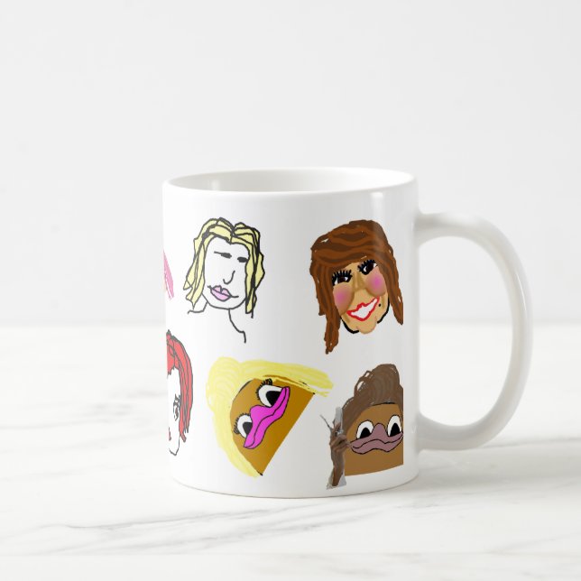 Taza del carácter de Nekci Menij (Derecha)