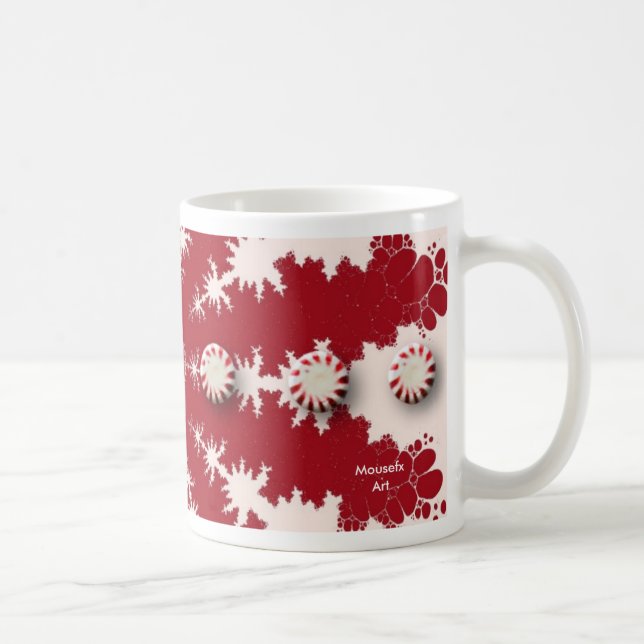 Taza del caramelo de hierbabuena (Derecha)