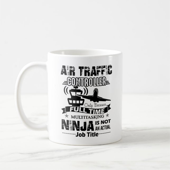 Taza del cargo del controlador aéreo (Izquierda)