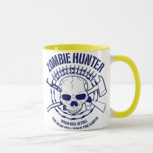 Taza del cazador del zombi
