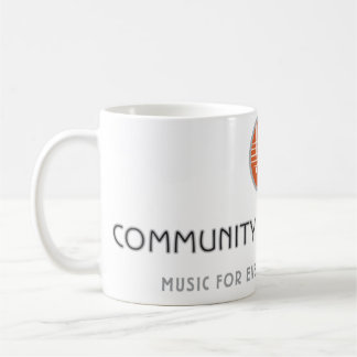 Taza del centro de música de la comunidad
