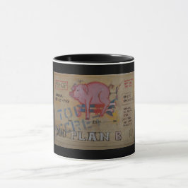 Taza del cerdo del dirigible no rígido