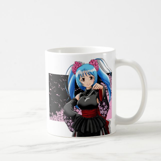 Taza del chica del animado (Derecha)