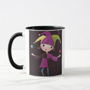 Taza del chica del bufón