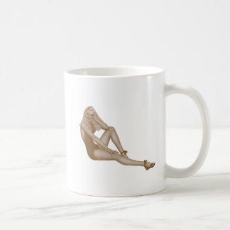 Taza del chica Pin-para arriba