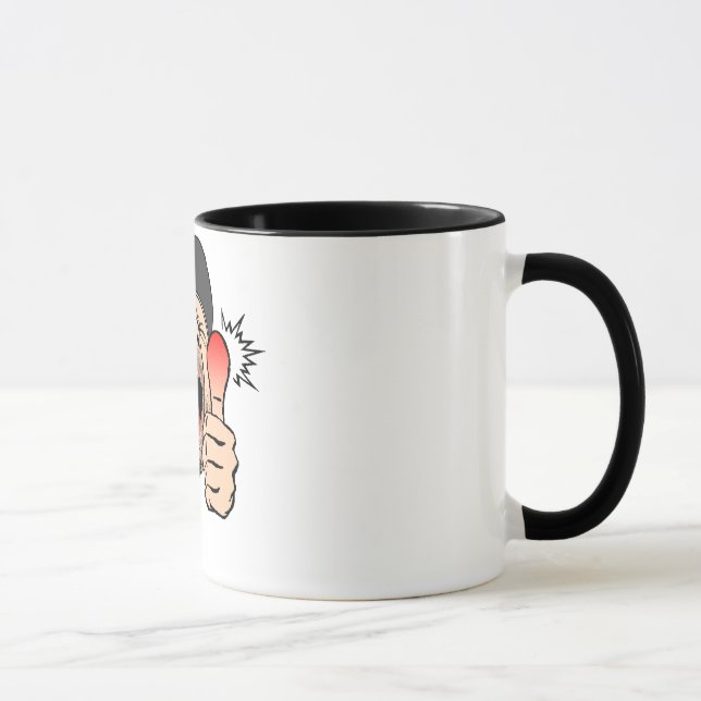 Taza del choque del martillo (Derecha)