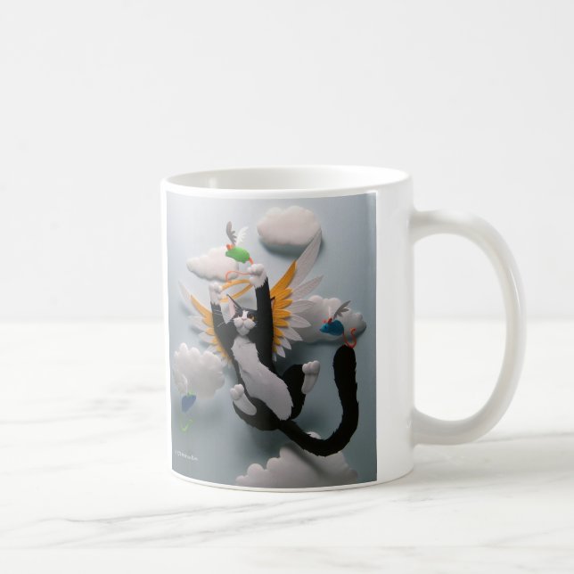Taza del cielo del gato (Derecha)