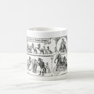Taza del circo del vintage