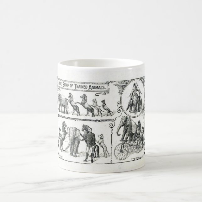 Taza del circo del vintage (Centro)