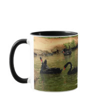 Taza del cisne negro