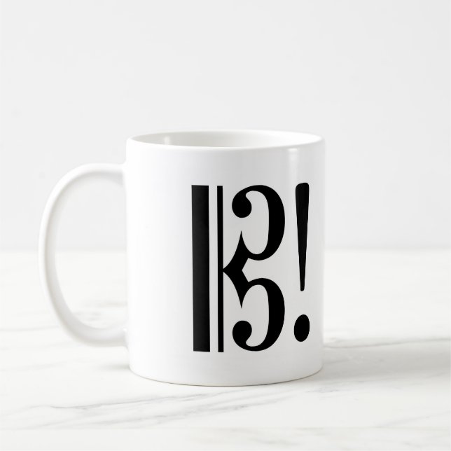 Taza del Clef de alto (Izquierda)