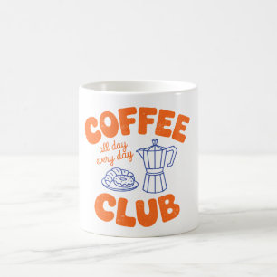 Taza del Club de Café – Amante del Café Todo el Dí