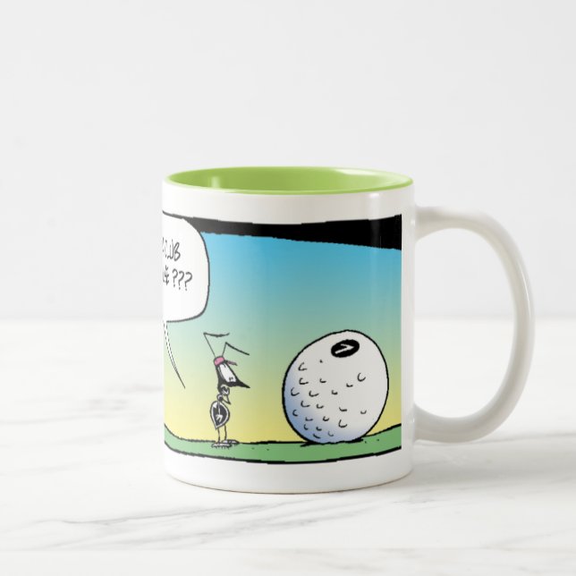 Taza del club de golf de la hormiga del pantano (Derecha)
