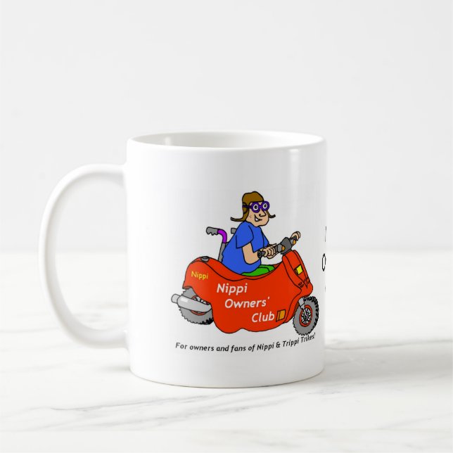 Taza del club de los dueños de Nippi (Izquierda)