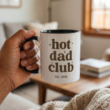 Taza del Club de Papá Caliente Regalo Único del Dí