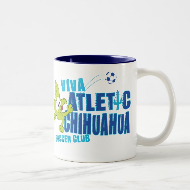 Taza del club del fútbol de la CHIHUAHUA de CHICO (Derecha)