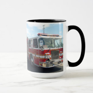 taza del coche de bomberos