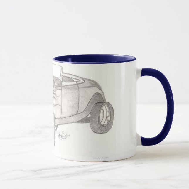 taza del coche de carreras (Derecha)