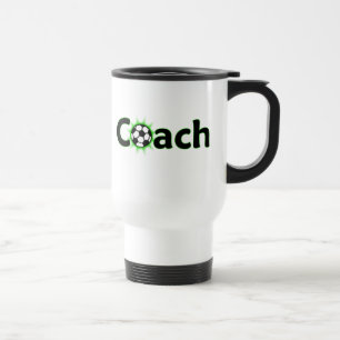 Taza del coche del fútbol