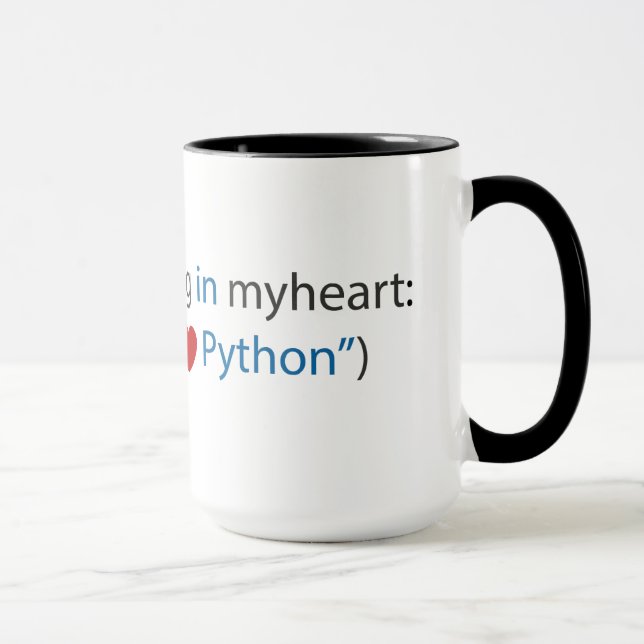 Taza del codificador del pitón (Derecha)