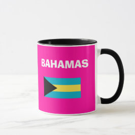 Taza del código de país de Bahamas - BS