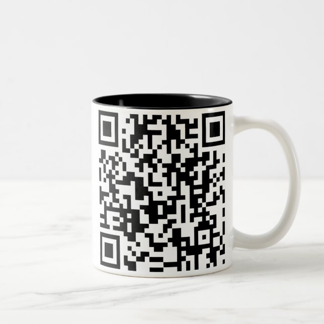 Taza del código de QR (Derecha)