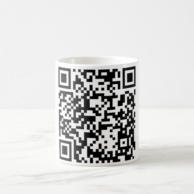 Taza del código de QR (Centro)