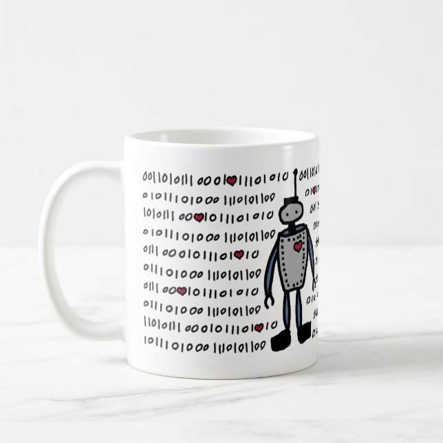 Taza del código del amor (Izquierda)