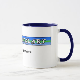 Taza del cofee del arte de Dquential