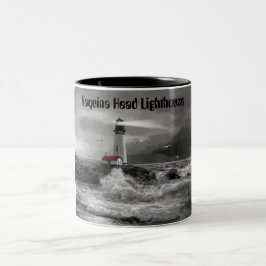 Taza del colector, faro Oregon de Yaquina