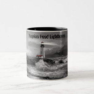 Taza del colector, faro Oregon de Yaquina