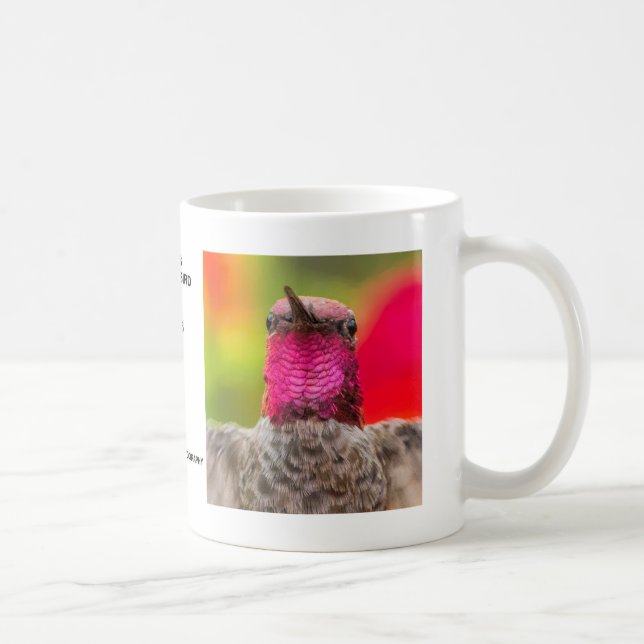 Taza del colibrí de Ana masculino (Derecha)
