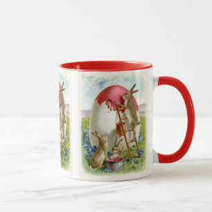 Taza del conejo de Pascua