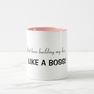 Taza del constructor de los negocios