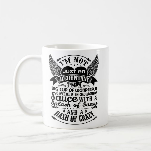 Taza del contable, taza del viaje de la taza de (Izquierda)