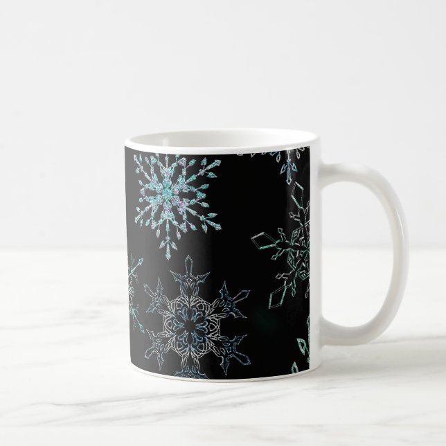 Taza del copo de nieve