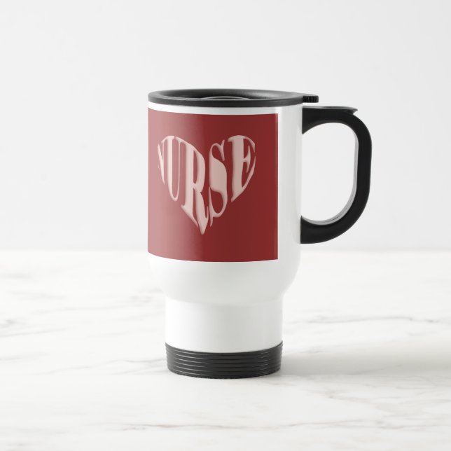 Taza del corazón de la enfermera (Derecha)