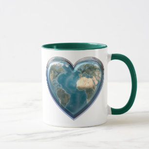 Taza del corazón de la tierra