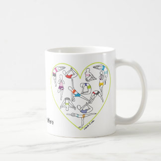 Taza del corazón de la yoga