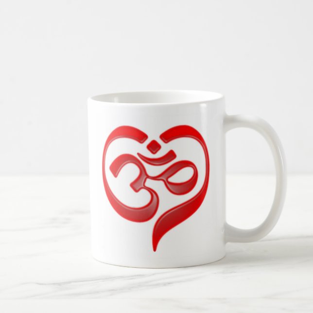Taza del corazón de la yoga (Derecha)